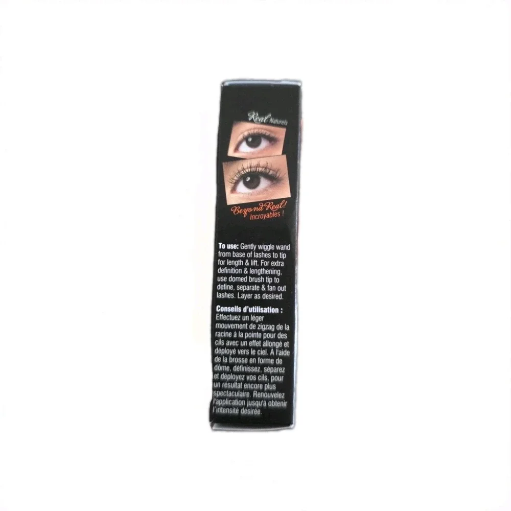 x2 NIB Benefit Cosmetics They're Real! Beyond Mascara Travel JET BLACK 0.1oz